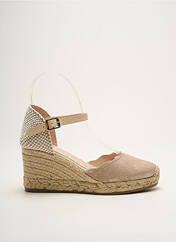 Espadrilles beige KANNA pour femme seconde vue