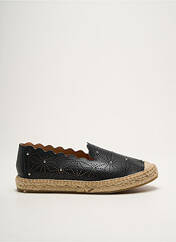 Espadrilles noir KANNA pour femme seconde vue