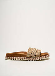 Mules/Sabots beige KANNA pour femme seconde vue