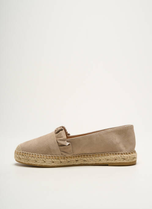 Espadrilles beige KANNA pour femme