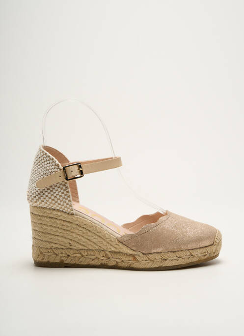 Espadrilles beige KANNA pour femme