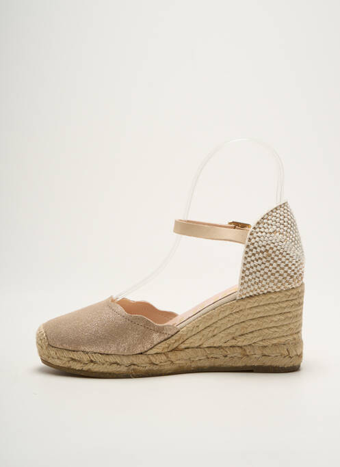 Espadrilles beige KANNA pour femme