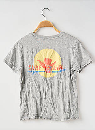 T-shirt coupe droite manches courtes gris LA REDOUTE garçon