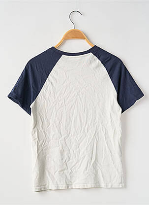 T-shirt coupe droite manches courtes blanc LA REDOUTE garçon