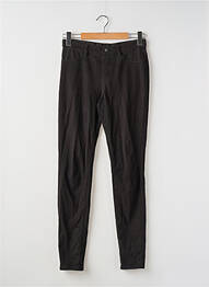 Pantalon slim poches noir SANS MARQUE femme