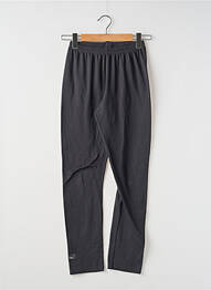 Pantalon slim taille élastique noir DECATHLON femme