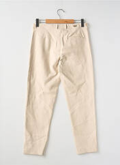 Pantalon droit beige EAST DRIVE pour femme seconde vue