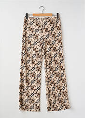 Pantalon flare beige LAUREN VIDAL pour femme seconde vue