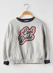 Sweat-shirt gris MONOPRIX pour garçon seconde vue