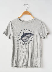 T-shirt gris LA REDOUTE pour garçon seconde vue