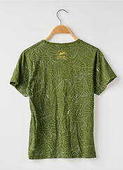 T-shirt vert L'EFFET PEI pour garçon seconde vue