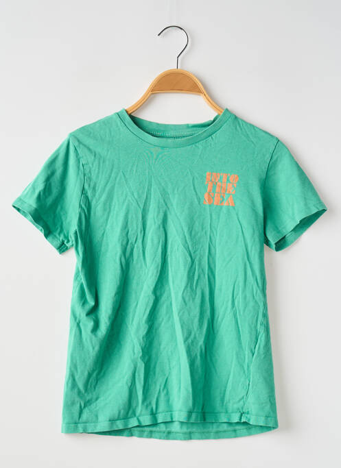 T-shirt coupe droite manches courtes vert LA REDOUTE garcon