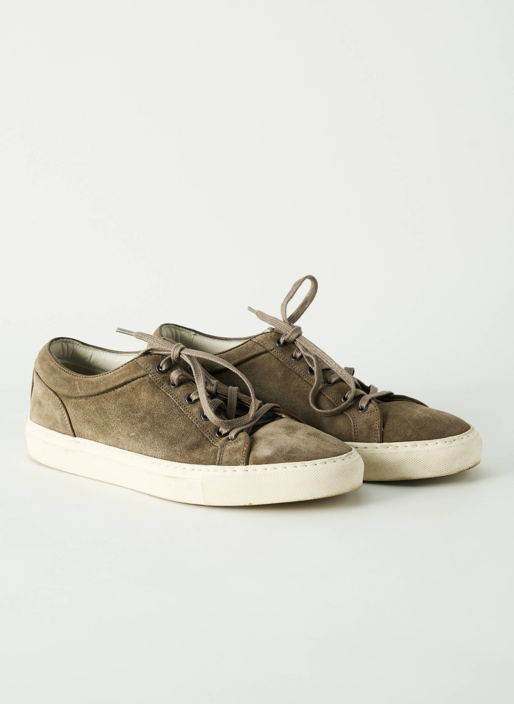 Baskets Nubuck Marron Asphalte Homme 2554769-marron Modz