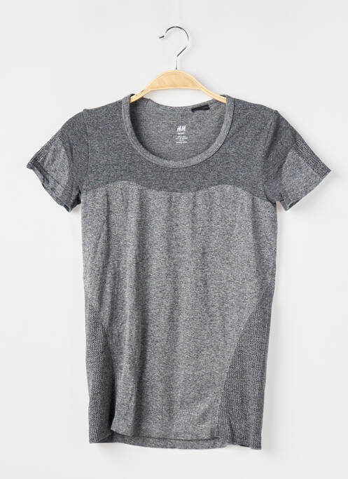 T-shirt gris H&M pour femme