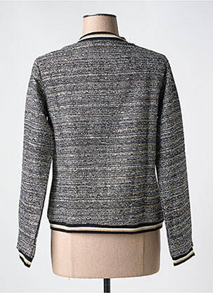 Veste casual poches noir LE BOUDOIR D'EDOUARD femme