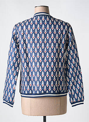 Veste casual poches bleu LE BOUDOIR D'EDOUARD femme