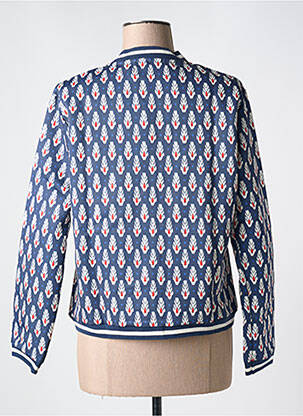 Veste casual poches bleu LE BOUDOIR D'EDOUARD femme