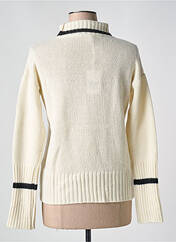 Pull col roulé beige LE BOUDOIR D'EDOUARD pour femme seconde vue
