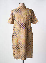 Robe mi-longue marron LE BOUDOIR D'EDOUARD pour femme seconde vue