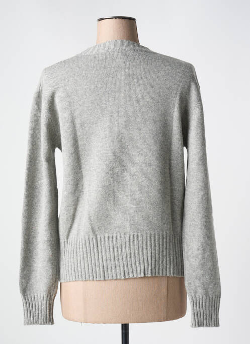 Gilet manches longues gris LE BOUDOIR D'EDOUARD pour femme