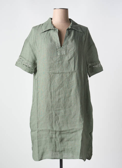 Robe courte vert LE BOUDOIR D'EDOUARD pour femme