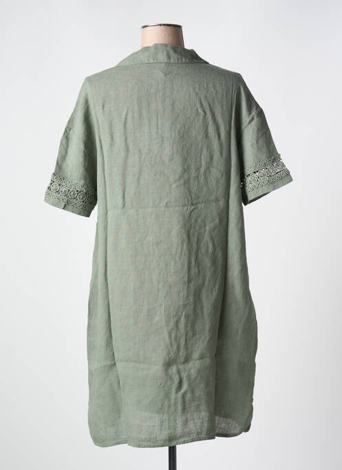 Robe courte vert LE BOUDOIR D'EDOUARD pour femme