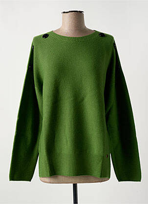 Pull vert LE BOUDOIR D'EDOUARD pour femme