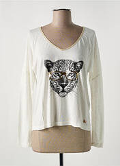 T-shirt beige LE BOUDOIR D'EDOUARD pour femme seconde vue