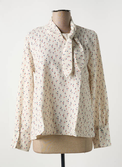 Blouse beige LE BOUDOIR D'EDOUARD pour femme