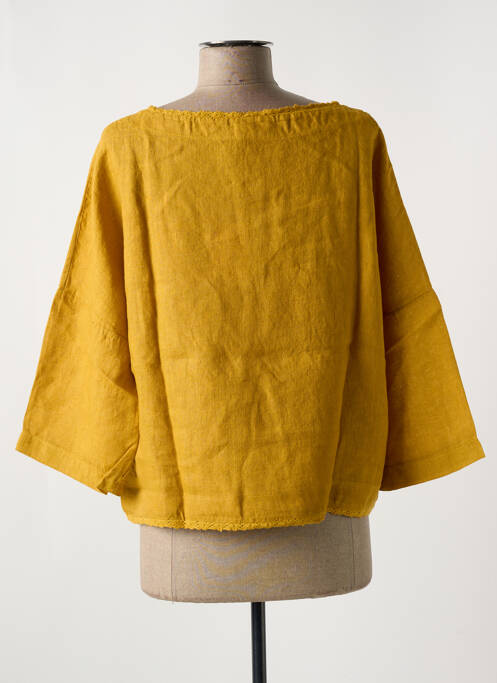 Blouse jaune LE BOUDOIR D'EDOUARD femme