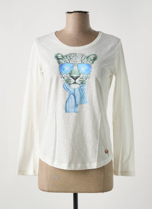 T-shirt blanc LE BOUDOIR D'EDOUARD pour femme