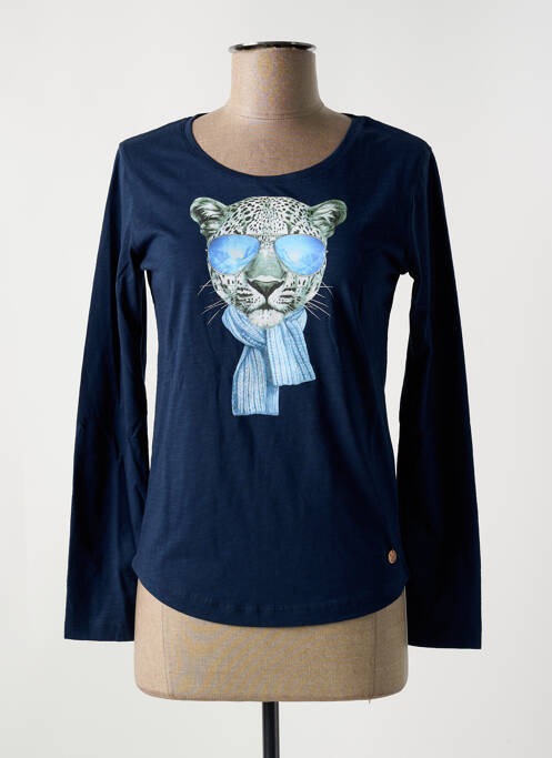 T-shirt bleu LE BOUDOIR D'EDOUARD pour femme