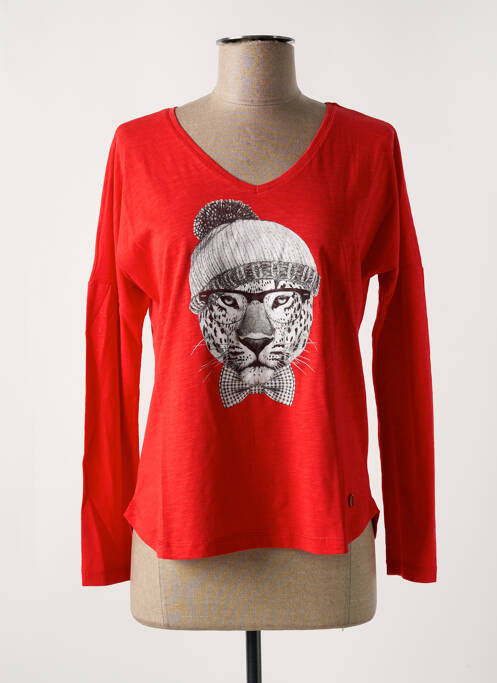 T-shirt rouge LE BOUDOIR D'EDOUARD pour femme