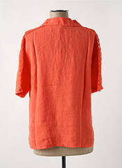 Blouse orange LE BOUDOIR D'EDOUARD pour femme seconde vue