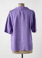 Blouse violet LE BOUDOIR D'EDOUARD pour femme seconde vue