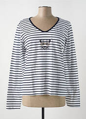 T-shirt bleu LE BOUDOIR D'EDOUARD pour femme seconde vue