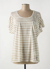 T-shirt marron LE BOUDOIR D'EDOUARD pour femme seconde vue