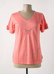 T-shirt rose LE BOUDOIR D'EDOUARD pour femme seconde vue