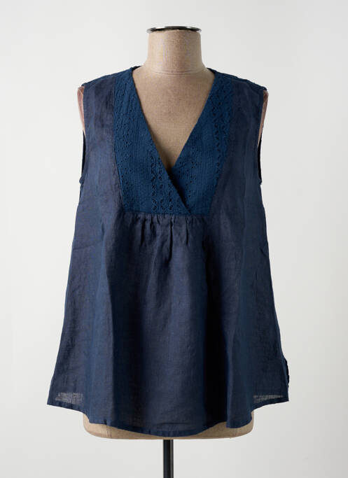 Blouse bleu LE BOUDOIR D'EDOUARD pour femme