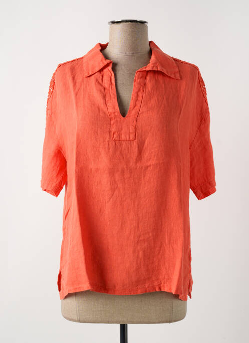 Blouse orange LE BOUDOIR D'EDOUARD pour femme