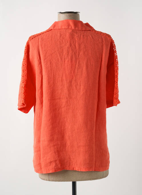 Blouse orange LE BOUDOIR D'EDOUARD pour femme