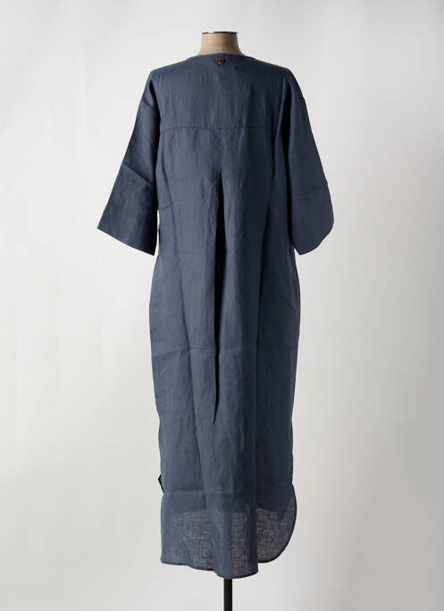 Robe longue bleu LE BOUDOIR D'EDOUARD femme