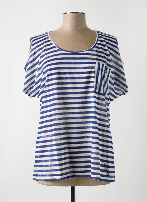 T-shirt bleu LE BOUDOIR D'EDOUARD pour femme