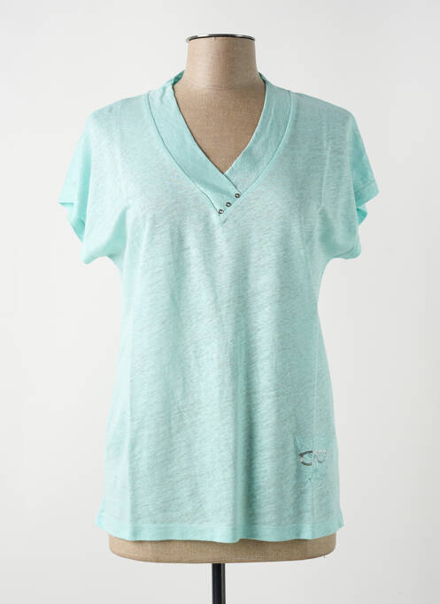 T-shirt bleu LE BOUDOIR D'EDOUARD pour femme