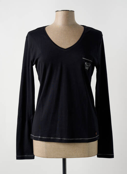 T-shirt noir LE BOUDOIR D'EDOUARD pour femme