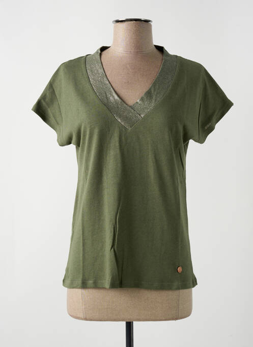 T-shirt vert LE BOUDOIR D'EDOUARD pour femme
