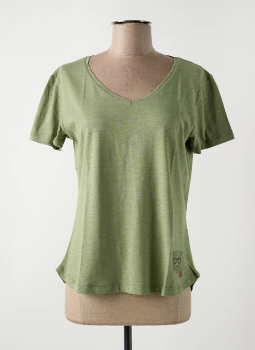 T-shirt vert LE BOUDOIR D'EDOUARD pour femme