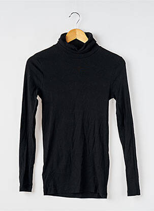 Sous-pull noir PETIT BATEAU pour femme