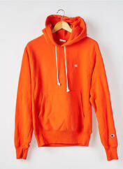 Sweat-shirt à capuche orange CHAMPION pour femme seconde vue