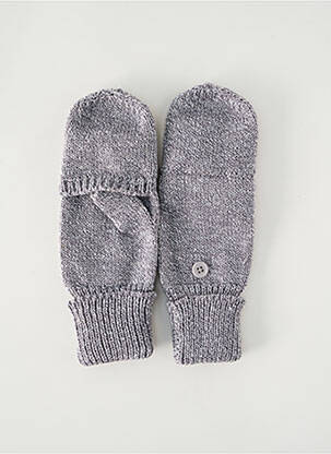Mitaines gris SANS MARQUE pour femme